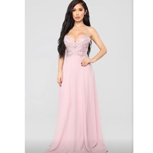 Fashion Nova Mauve Maxi Dress